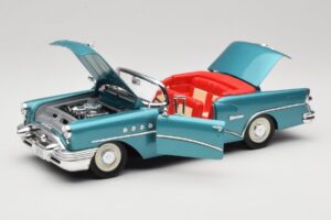 Buick Century Cabriolet Blau Mira 1:18 6134 Metall – Bild 2 von 8
