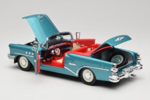 Buick Century Cabriolet Blau Mira 1:18 6134 Metall – Bild 5 von 8