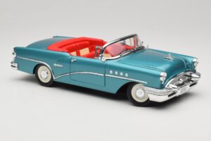 Buick Century Cabriolet Blau Mira 1:18 6134 Metall – Bild 6 von 8