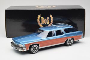 Buick Estate Wagon Light Blue Metallic BoS Models 1:18 BOS417 Resin – Bild 6 von 6