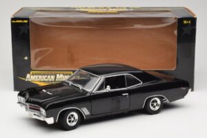 Buick GS 400 Schwarz American Muscle 1:18 33086 Metall – Bild 8 von 8