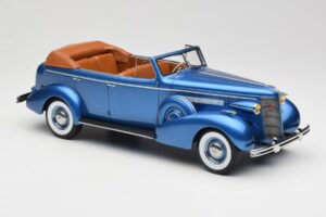 Buick Roadmaster 80-C Four Door Phaeton Blue Metallic BoS Models 1:18 BOS372 Resin – Bild 4 von 6