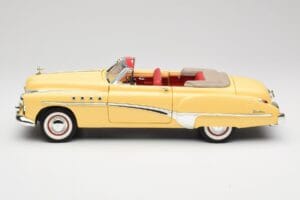 Buick Roadmaster Chrome Yellow Motormax 1:18 23124646-M17 Metall – Bild 4 von 8