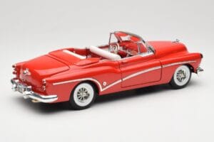 Buick Skylark Cabriolet Rot Motormax 1:18 73129 Metall – Bild 3 von 8