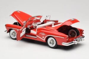 Buick Skylark Cabriolet Rot Motormax 1:18 73129 Metall – Bild 5 von 8
