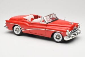 Buick Skylark Cabriolet Rot Motormax 1:18 73129 Metall – Bild 6 von 8