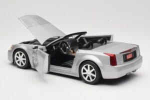 Cadillac XLR Cabrio Silber Hot Wheels 1:18 53838 Metall – Bild 5 von 8