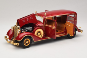 Cadillac Deluxe Tudor Staatslimousine Puyi Letzter Kaiser von China Sun Star 1:18 4100 Metall – Bild 2 von 9