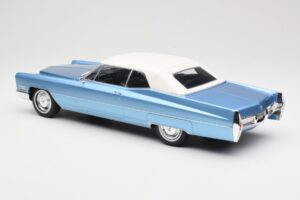 Cadillac DeVille Blau KK-Scale 1:18 KKDC180314 Metall – Bild 5 von 6