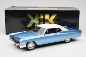 Cadillac DeVille Blau KK-Scale 1:18 KKDC180314 Metall – Bild 6 von 6