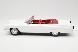 Cadillac DeVille Cabriolet Weiss KK-Scale 1:18 KKDC180313 Metall – Bild 3 von 6