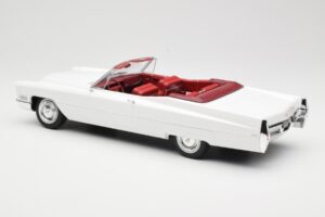Cadillac DeVille Cabriolet Weiss KK-Scale 1:18 KKDC180313 Metall – Bild 5 von 6