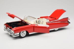 Cadillac Eldorado Biarritz Bolero Red Maisto 1:18 31813 Metall – Bild 2 von 8