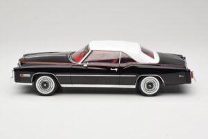 Cadillac Eldorado Cabriolet Schwarz MCG 1:18 MCG18473 Metall – Bild 4 von 8