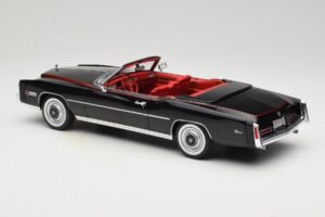 Cadillac Eldorado Cabriolet Schwarz MCG 1:18 MCG18473 Metall – Bild 7 von 8