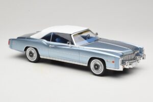 Cadillac Eldorado Cabriolet Blau MCG 1:18 MCG18472 Metall – Bild 5 von 7