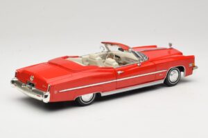 Cadillac Eldorado Cabriolet Rot Anson 1:18 30387 Metall – Bild 3 von 8