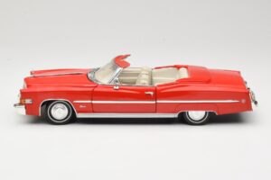 Cadillac Eldorado Cabriolet Rot Anson 1:18 30387 Metall – Bild 4 von 8