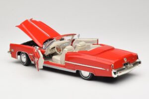 Cadillac Eldorado Cabriolet Rot Anson 1:18 30387 Metall – Bild 5 von 8