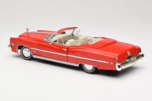 Cadillac Eldorado Cabriolet Rot Anson 1:18 30387 Metall – Bild 7 von 8