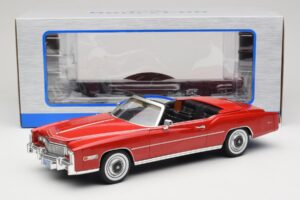 Cadillac Eldorado Cabriolet Rot MCG 1:18 MCG18471 Metall – Bild 8 von 8