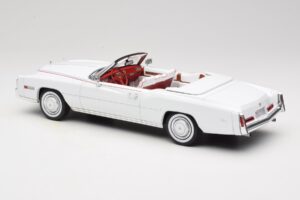 Cadillac Eldorado Cabriolet Weiss MCG 1:18 MCG18474 Metall – Bild 5 von 7