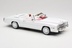 Cadillac Eldorado Cabriolet Weiss MCG 1:18 MCG18474 Metall – Bild 6 von 7
