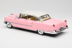 Cadillac Fleetwood Elvis Presley Rosa MRC 1:18 LIC1000 Metall – Bild 7 von 8