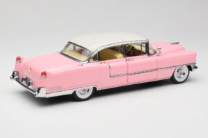 Cadillac Fleetwood Elvis Presley Rosa MRC 1:18 LIC1000 Metall – Bild 3 von 8