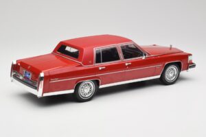Cadillac Fleetwood Brougham Dunkelrot Metallic MCG 1:18 MCG18251 Metall – Bild 2 von 6