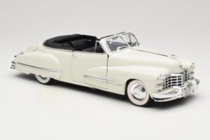 Cadillac Series 62 Cabriolet Weiss Anson 1:18 30335 Metall – Bild 6 von 8