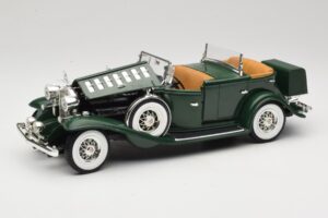 Cadillac Sport Phaeton Grün Anson 1:18 30383 Metall – Bild 2 von 9