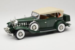 Cadillac Sport Phaeton Grün Anson 1:18 30383 Metall – Bild 3 von 9