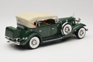 Cadillac Sport Phaeton Grün Anson 1:18 30383 Metall – Bild 4 von 9