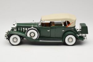 Cadillac Sport Phaeton Grün Anson 1:18 30383 Metall – Bild 5 von 9