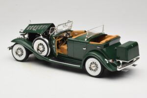 Cadillac Sport Phaeton Grün Anson 1:18 30383 Metall – Bild 6 von 9