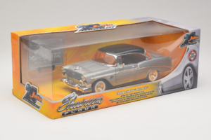 Chevrolet Bel Air Chrome Silver Jada 1:24 253745013 Metall – Bild 2 von 3