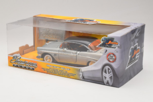 Chevrolet Bel Air Chrome Silver Jada 1:24 253745013 Metall – Bild 3 von 3