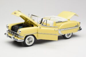 Chevrolet Bel Air Cabriolet Gelb Sun Star 1:18 1712 Metall – Bild 2 von 8