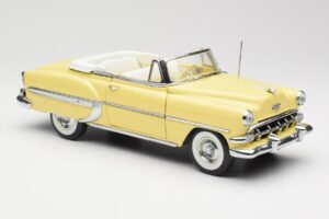 Chevrolet Bel Air Cabriolet Gelb Sun Star 1:18 1712 Metall – Bild 6 von 8