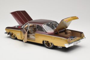 Chevrolet Bel Air Gold & Braun Maisto 1:18 31064 Metall – Bild 5 von 8