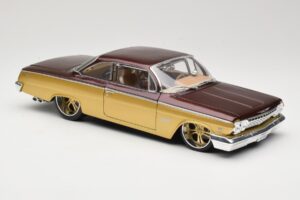 Chevrolet Bel Air Gold & Braun Maisto 1:18 31064 Metall – Bild 6 von 8