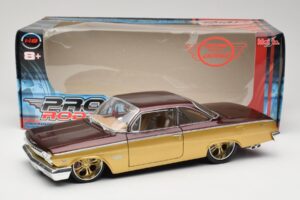 Chevrolet Bel Air Gold & Braun Maisto 1:18 31064 Metall – Bild 8 von 8