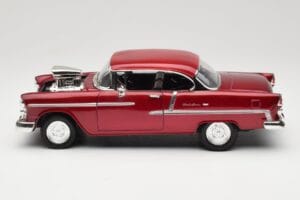 Chevrolet Bel Air Rot Motormax 1:18 73100TC-M1 Metall – Bild 4 von 8
