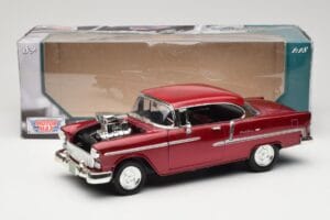 Chevrolet Bel Air Rot Motormax 1:18 73100TC-M1 Metall – Bild 8 von 8