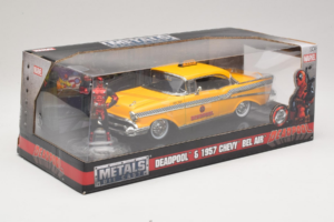 Chevrolet Bel Air Taxi Deadpool Metals Diecast 1:24 30290 Metall – Bild 2 von 3