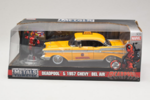 Chevrolet Bel Air Taxi Deadpool Metals Diecast 1:24 30290 Metall