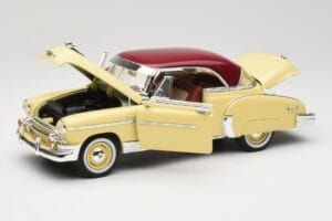 Chevrolet Bel Air Gelb & Rot Motormax 1:18 73111 Metall – Bild 2 von 8