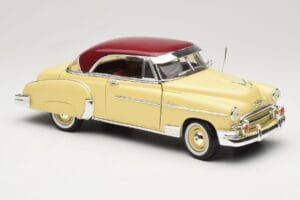 Chevrolet Bel Air Gelb & Rot Motormax 1:18 73111 Metall – Bild 6 von 8