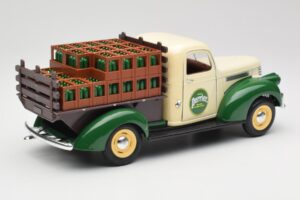 Chevrolet Brasseur Perrier Delivery Van Grün Solido 1:18 203243 Metall – Bild 3 von 8